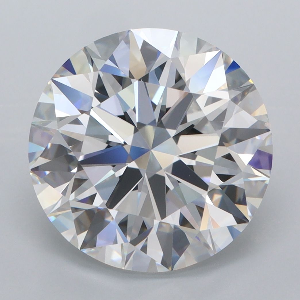 5.84 ct. round Lab Grown Diamond front image
