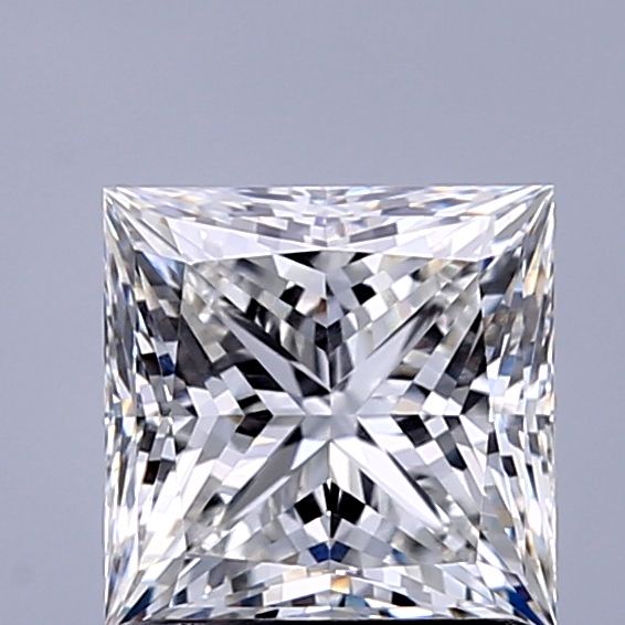1.24 ct. princess Lab Grown Diamond front image