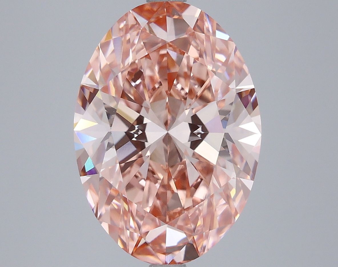 5.04 ct. oval Lab Grown Diamond front image