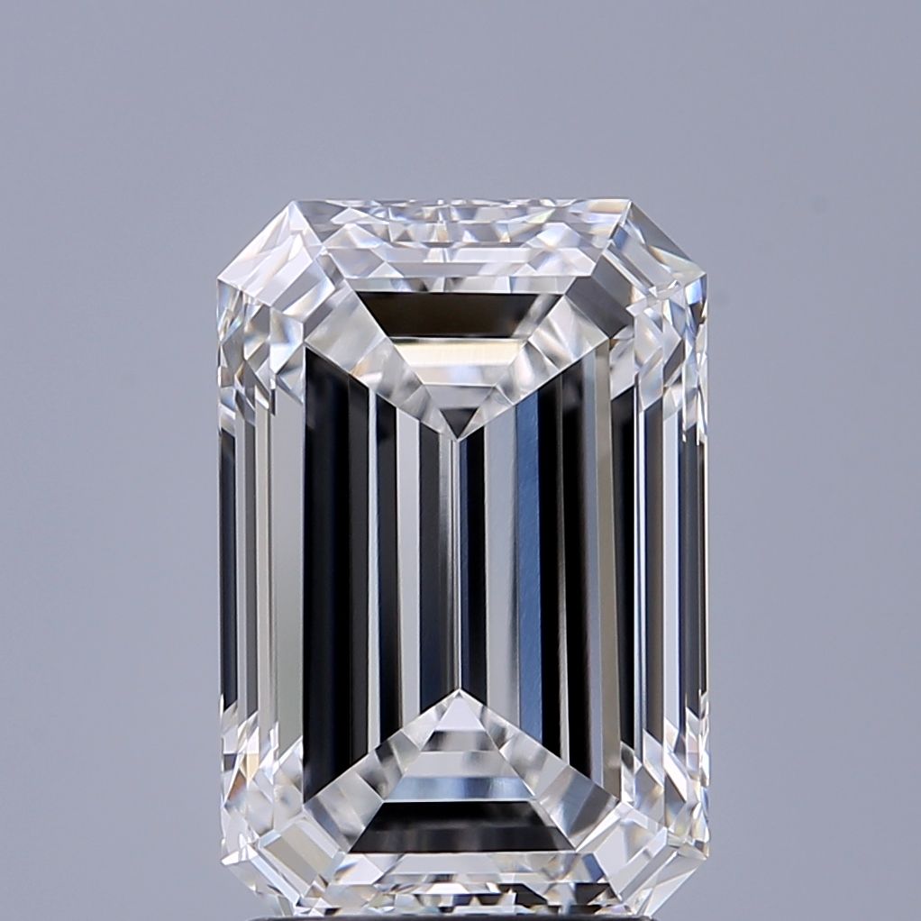 2.55 ct. emerald Lab Grown Diamond front image