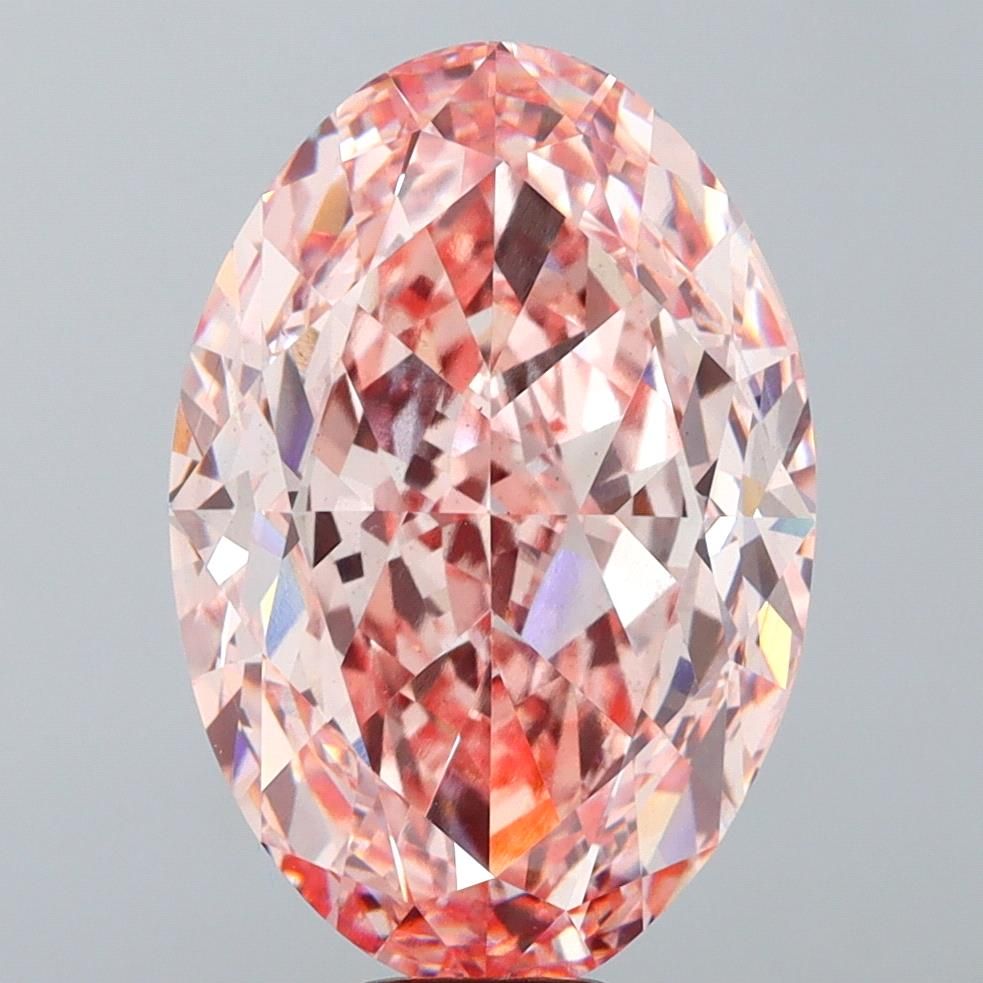 18.09 ct. oval Lab Grown Diamond front image