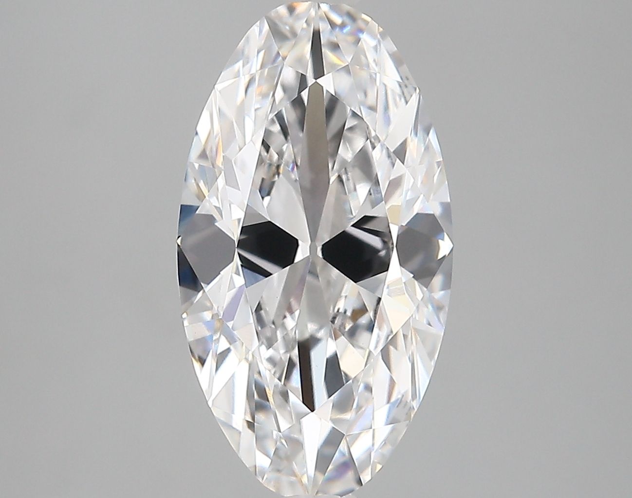 3.83 ct. oval Lab Grown Diamond front image