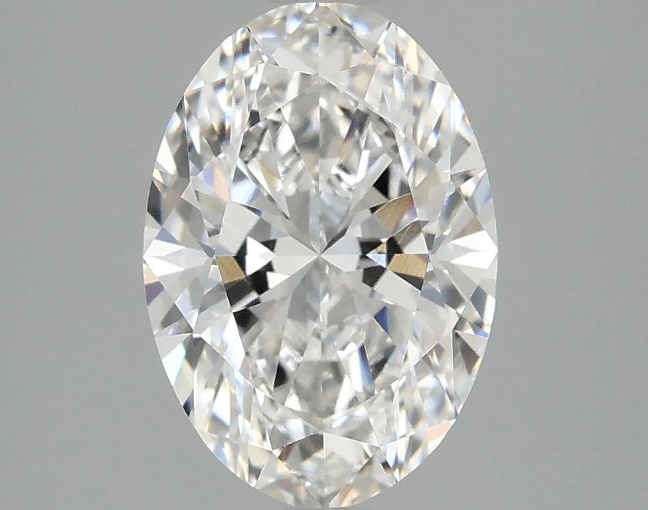 2.10 ct. oval Lab Grown Diamond front image