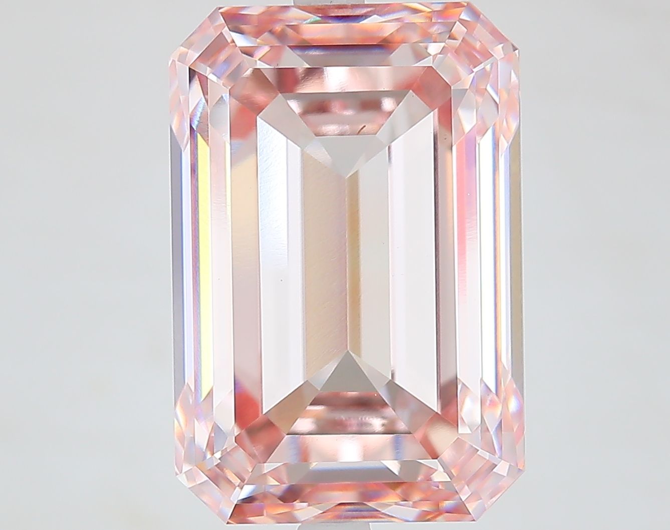 12.02 ct. emerald Lab Grown Diamond front image