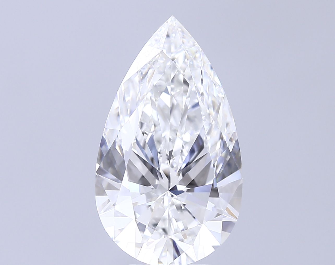 6.08 ct. pear Lab Grown Diamond front image