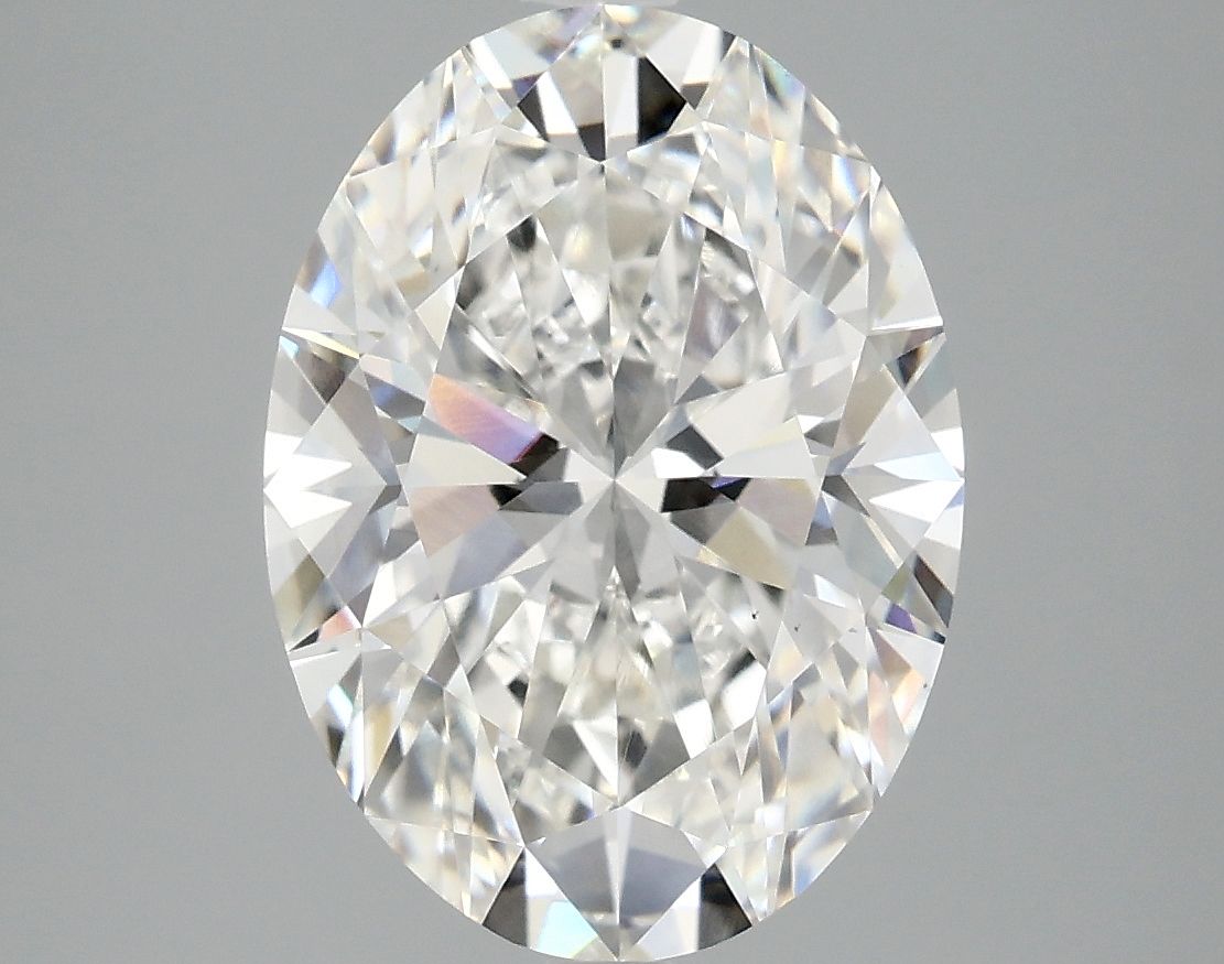 4.05 ct. oval Lab Grown Diamond front image