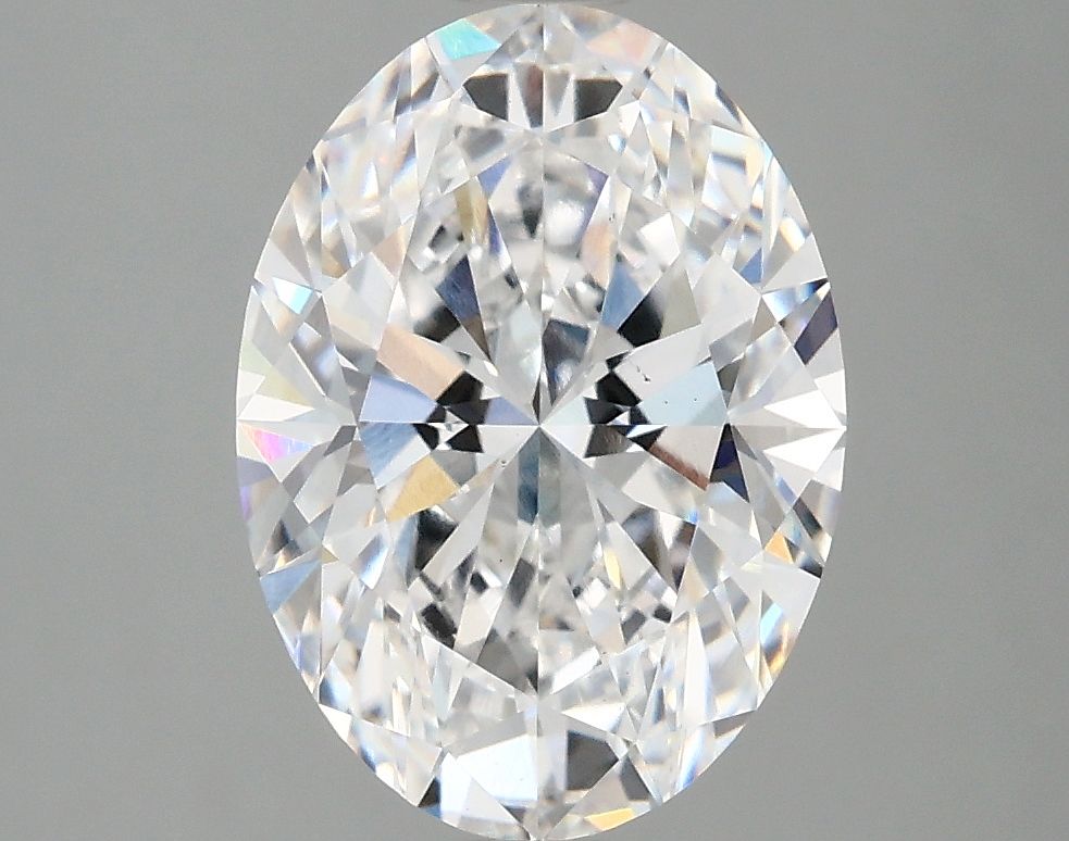 3.09 ct. oval Lab Grown Diamond front image