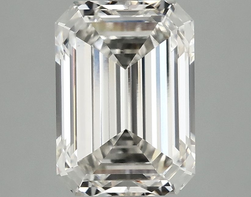 2.84 ct. emerald Lab Grown Diamond front image