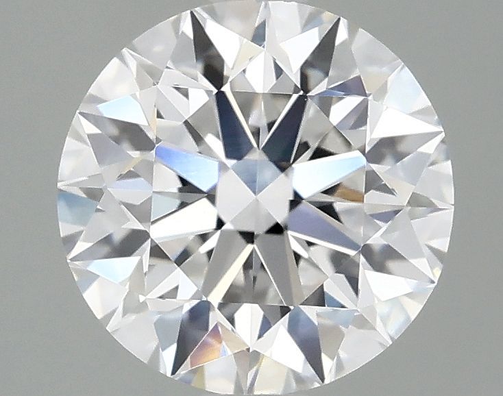 2.45 ct. round Lab Grown Diamond front image