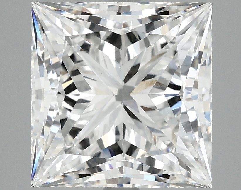4.87 ct. princess Lab Grown Diamond front image