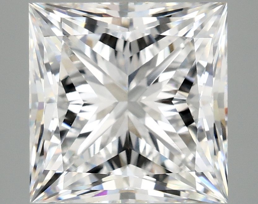 5.08 ct. princess Lab Grown Diamond front image