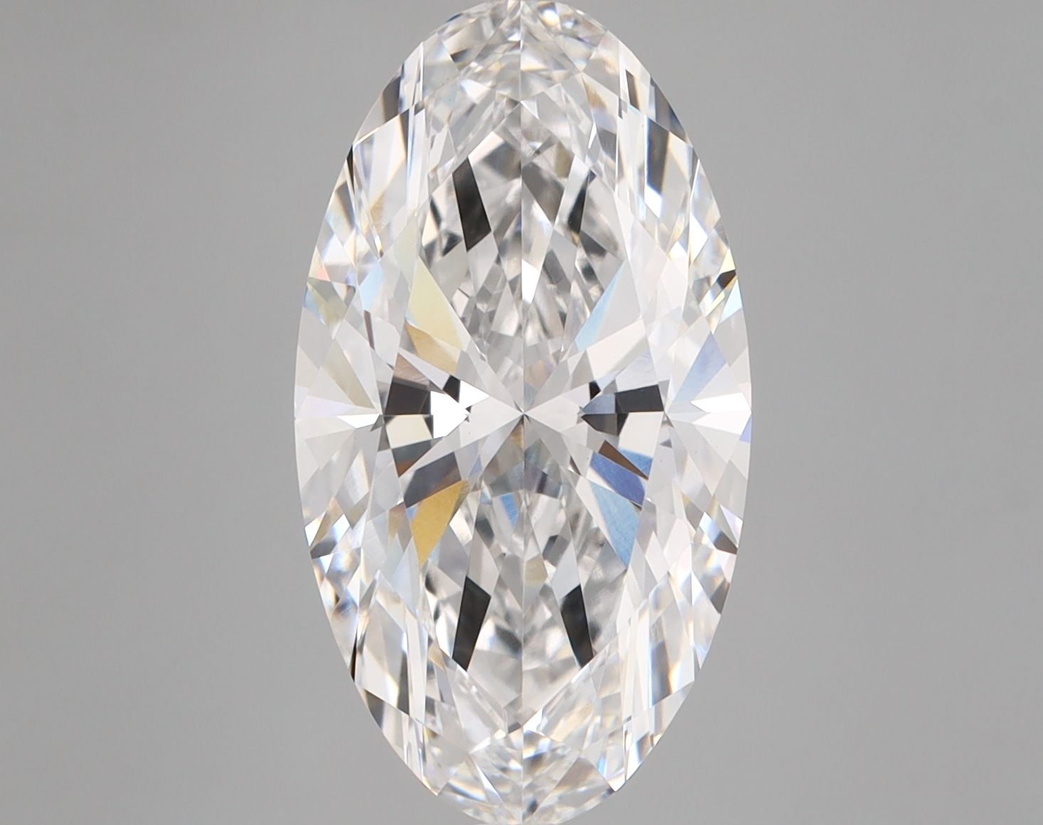 5.01 ct. oval Lab Grown Diamond front image
