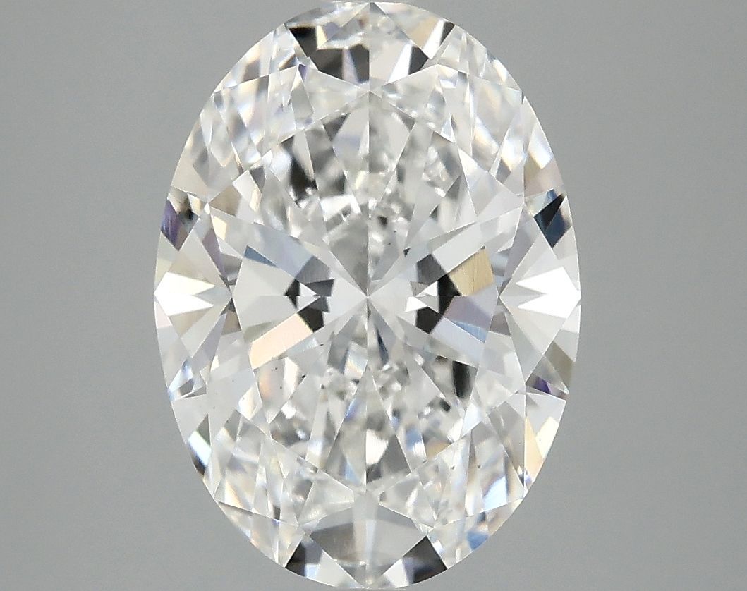 3.78 ct. oval Lab Grown Diamond front image