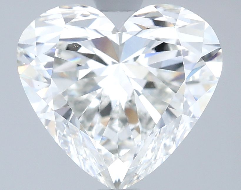 2.54 ct. heart Lab Grown Diamond front image