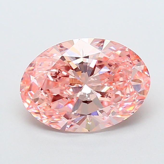 3.09 ct. oval Lab Grown Diamond front image