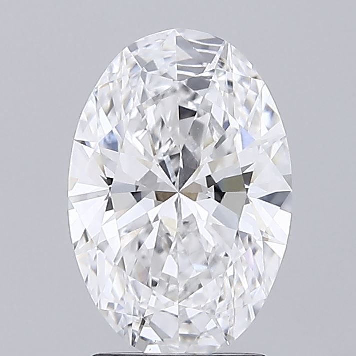 2.18 ct. oval Lab Grown Diamond front image