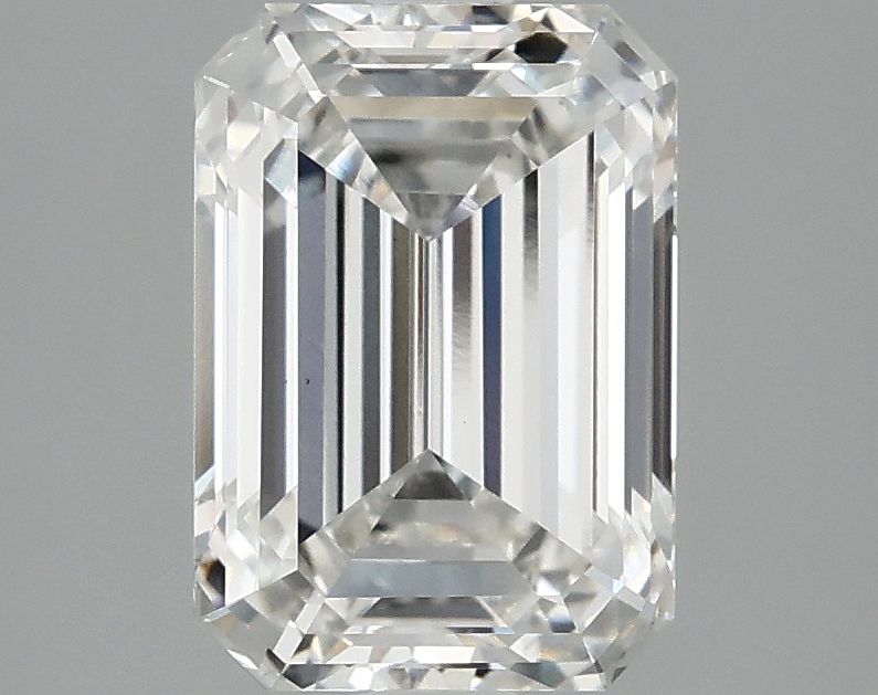 2.59 ct. emerald Lab Grown Diamond front image