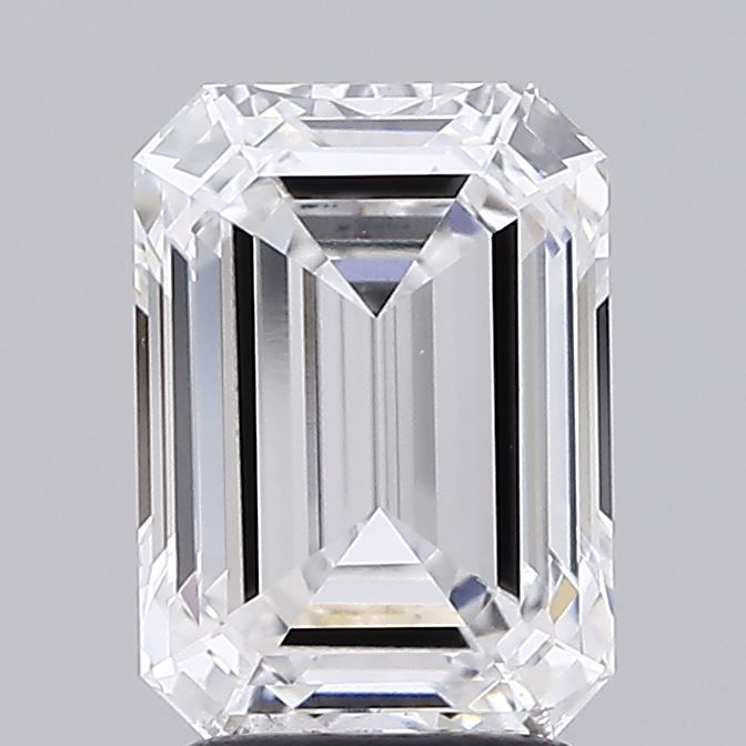 3.01 ct. emerald Lab Grown Diamond front image
