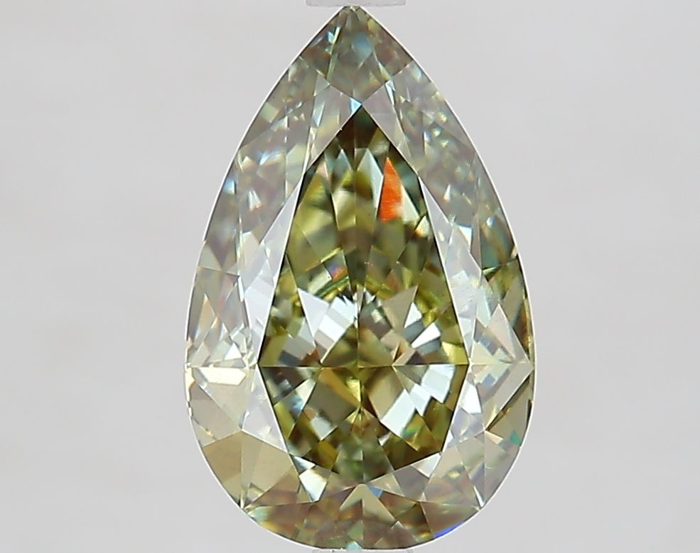 2.70 ct. pear Lab Grown Diamond front image