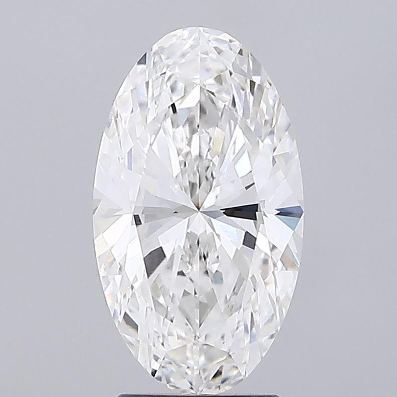 3.22 ct. oval Lab Grown Diamond front image
