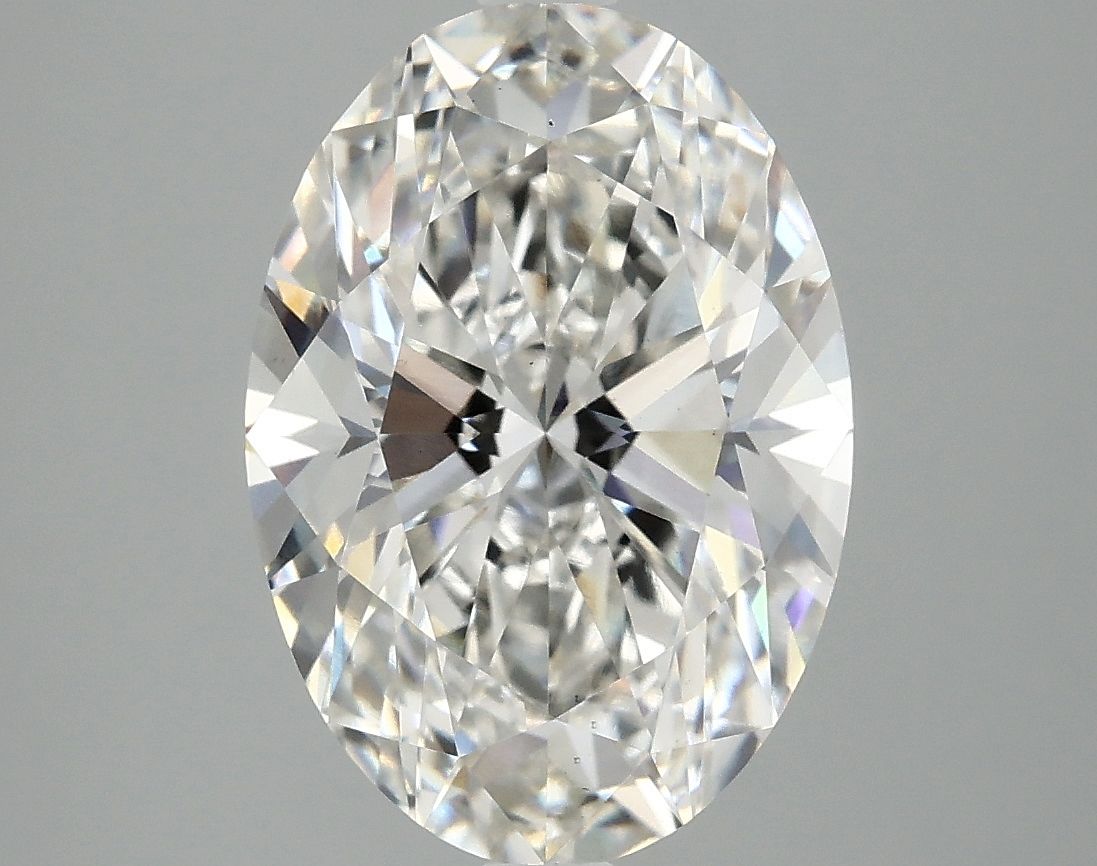 4.02 ct. oval Lab Grown Diamond front image