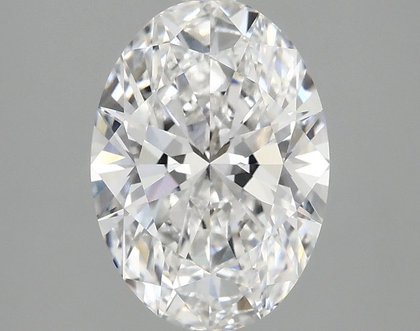 2.10 ct. oval Lab Grown Diamond front image
