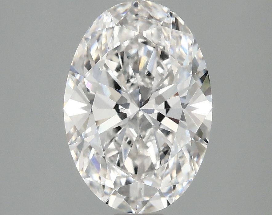2.08 ct. oval Lab Grown Diamond front image
