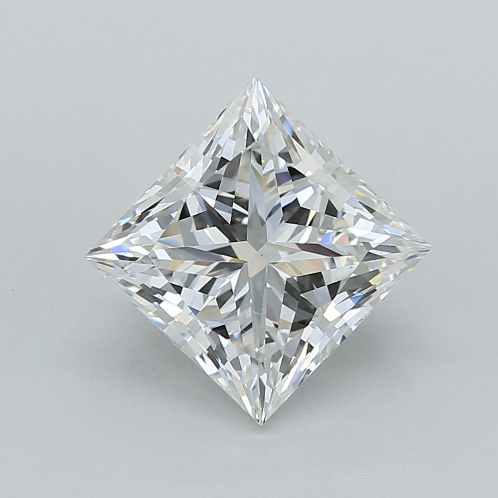 3.03 ct. princess Lab Grown Diamond front image