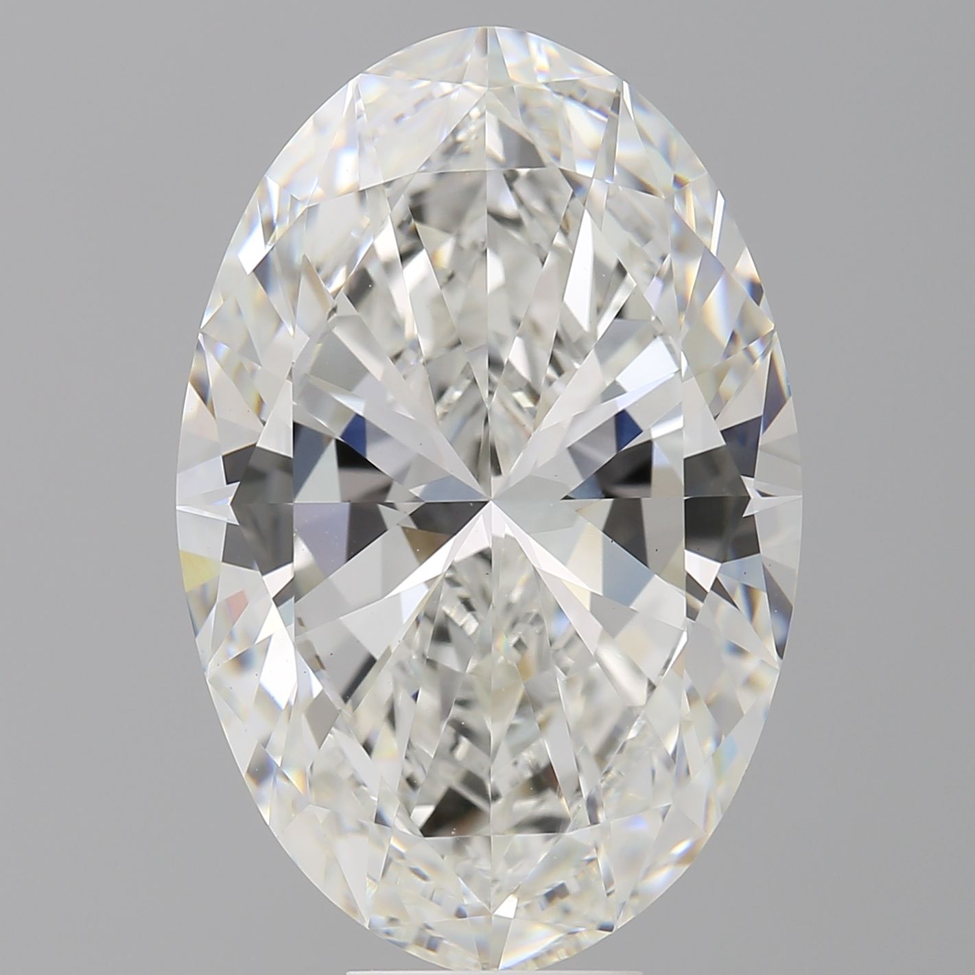 11.09 ct. oval Lab Grown Diamond front image