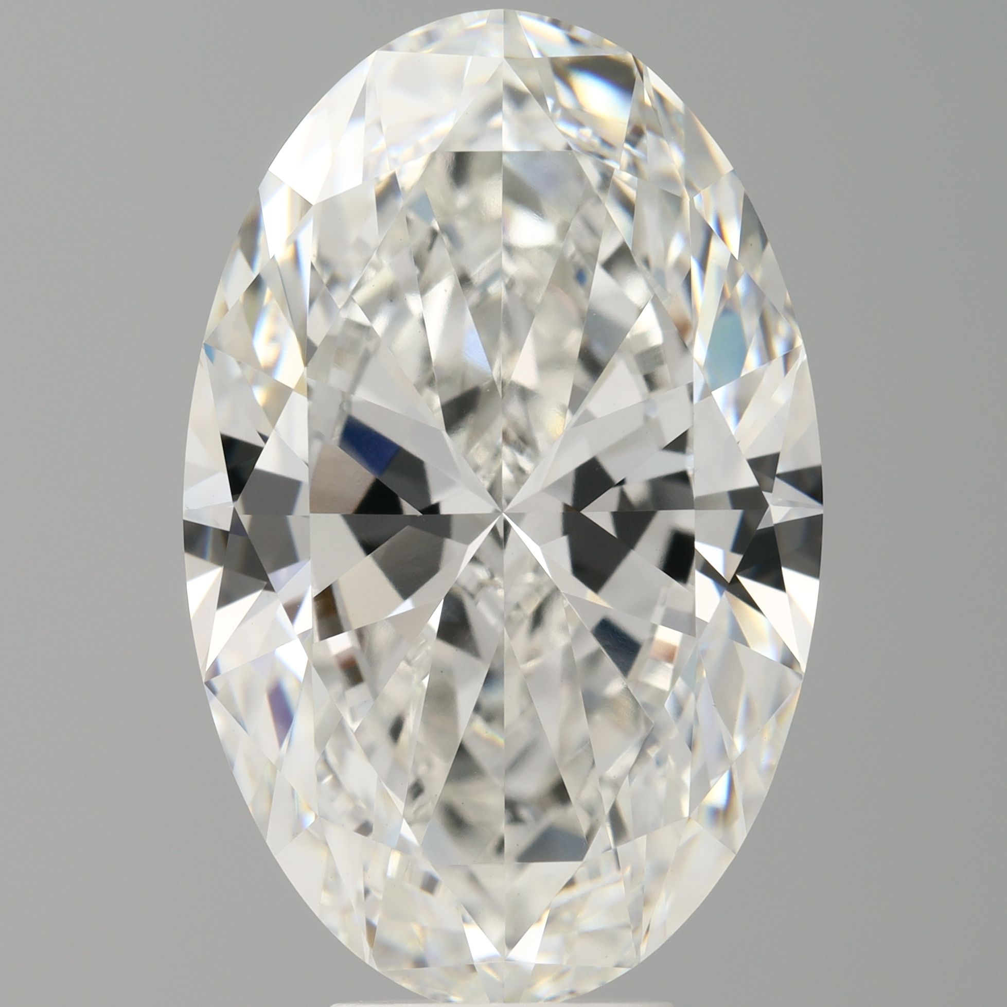 8.04 ct. oval Lab Grown Diamond front image