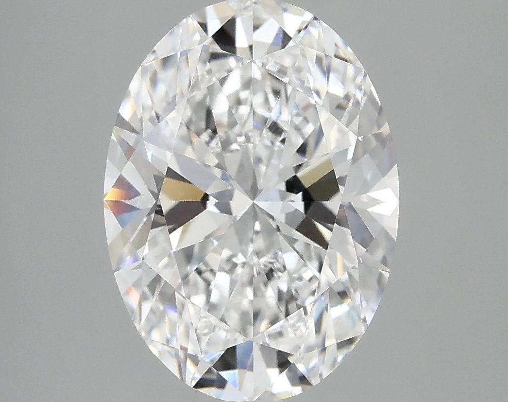 4.10 ct. oval Lab Grown Diamond front image