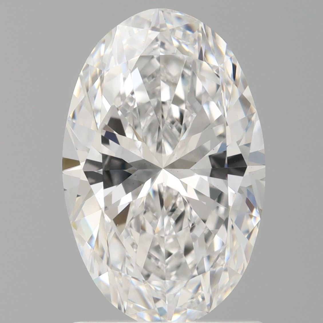 1.58 ct. oval Lab Grown Diamond front image