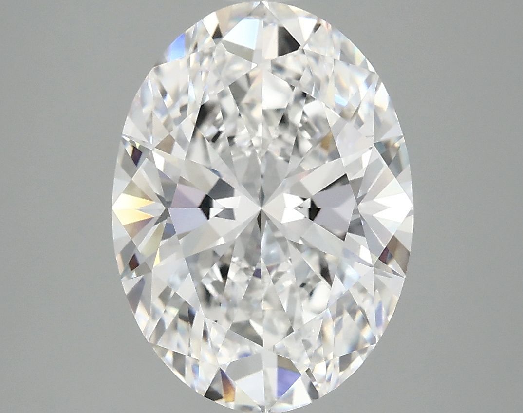 4.06 ct. oval Lab Grown Diamond front image