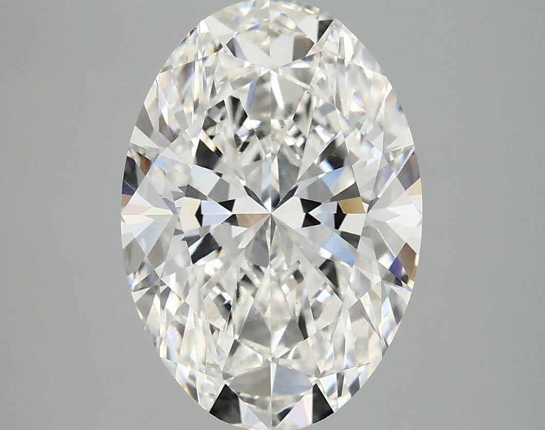 3.83 ct. oval Lab Grown Diamond front image
