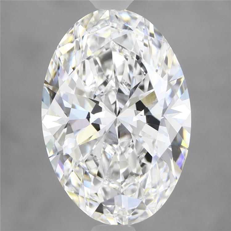 4.35 ct. oval Lab Grown Diamond front image