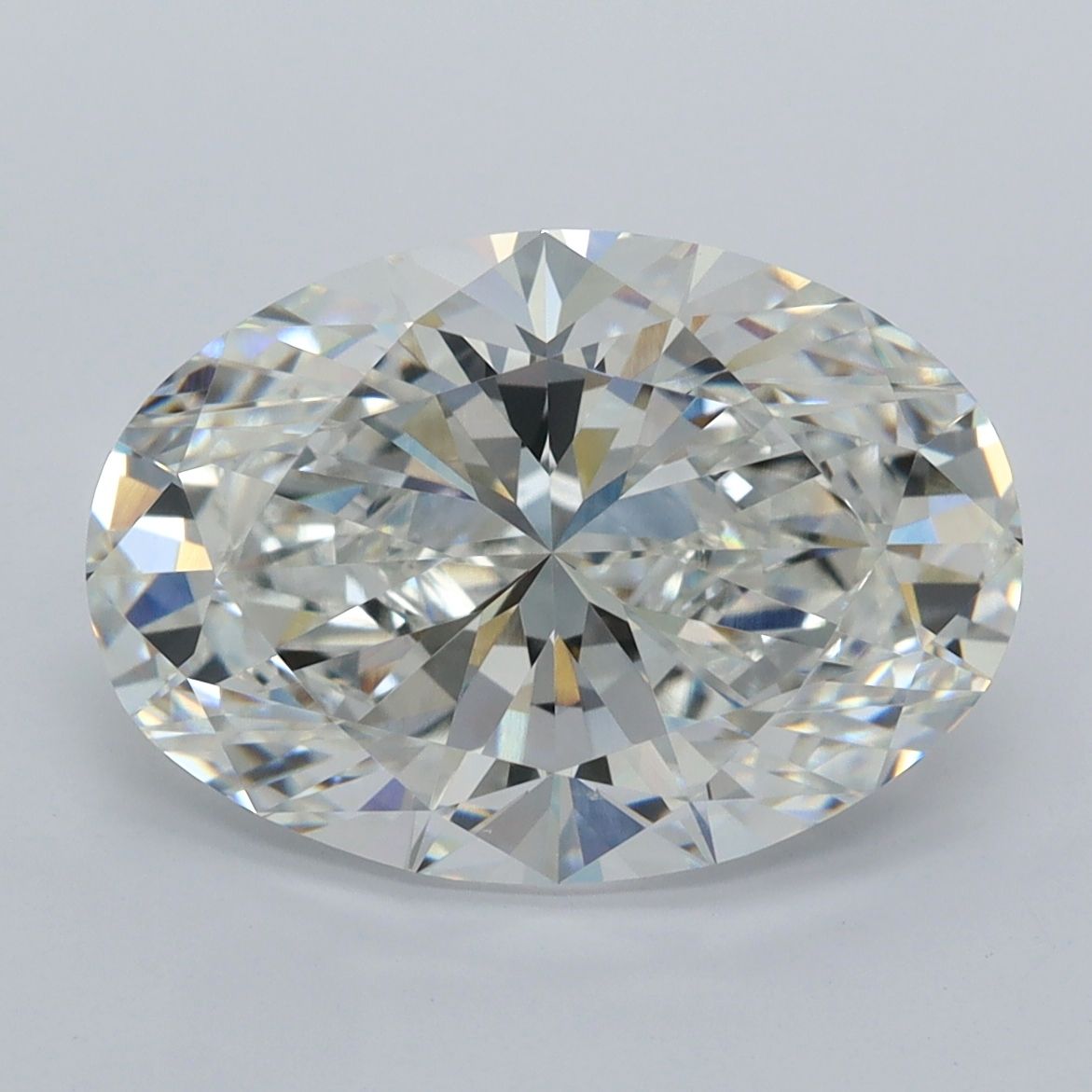 5.02 ct. oval Lab Grown Diamond front image
