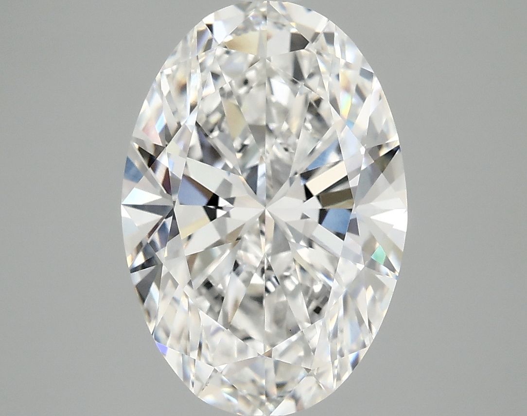 3.90 ct. oval Lab Grown Diamond front image