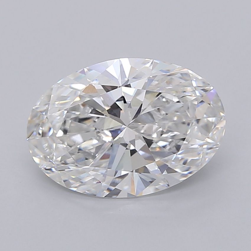 3.05 ct. oval Lab Grown Diamond front image
