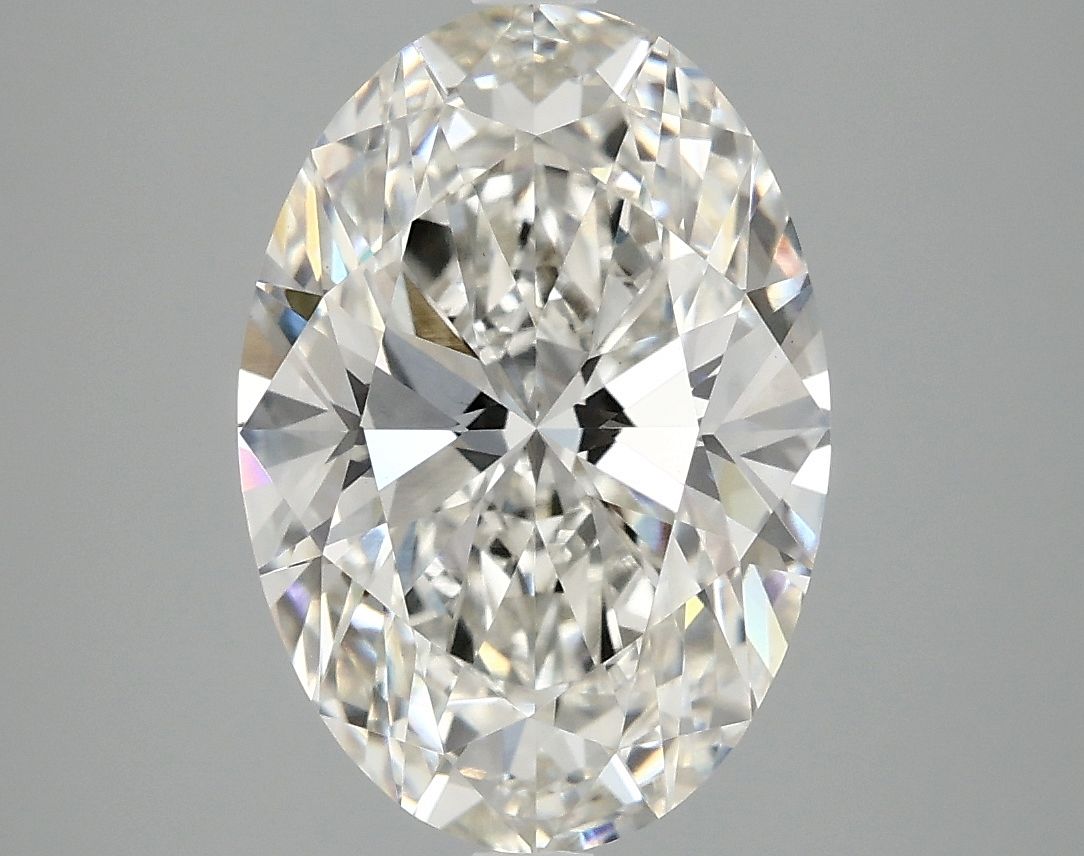 3.86 ct. oval Lab Grown Diamond front image