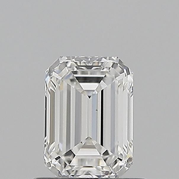 Diamant Émeraude 0.76 ct - Couleur F - Pureté VS2