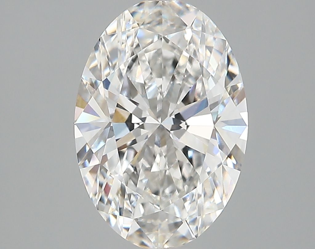 2.92 ct. oval Lab Grown Diamond front image
