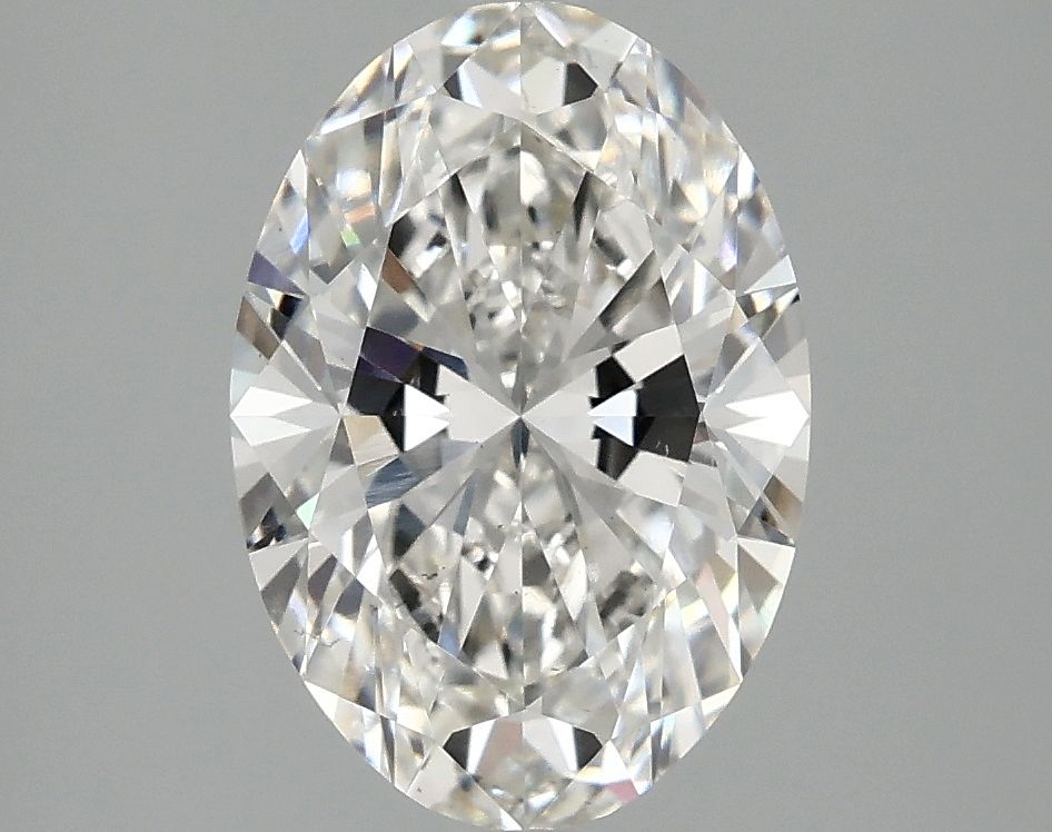 2.45 ct. oval Lab Grown Diamond front image