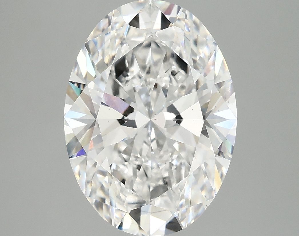 4.08 ct. oval Lab Grown Diamond front image