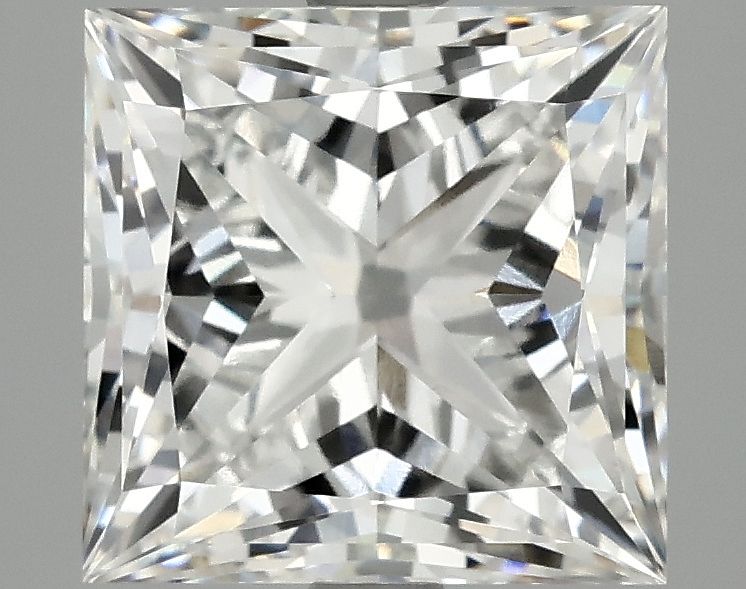 4.15 ct. princess Lab Grown Diamond front image