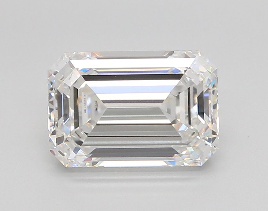 3.04 ct. emerald Lab Grown Diamond front image