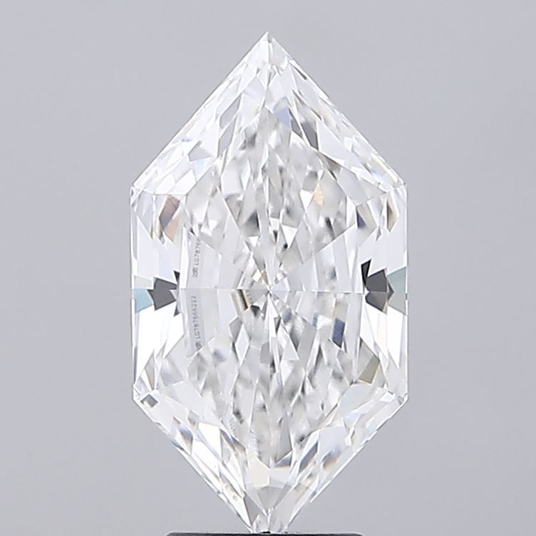 3.72 ct lab-grown Hexagonal Diamond