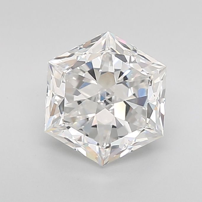 2.61 ct lab-grown Hexagonal Diamond