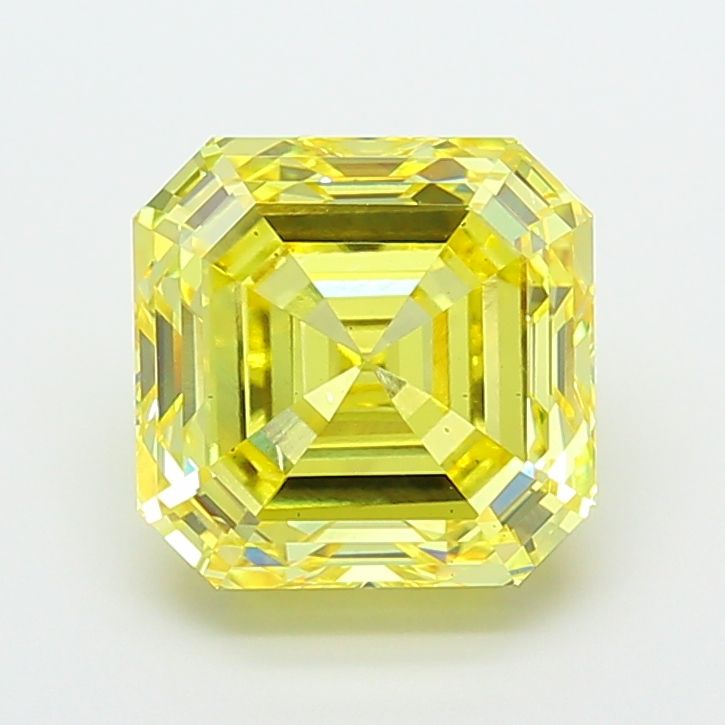 7.09 ct. asscher Lab Grown Diamond front image