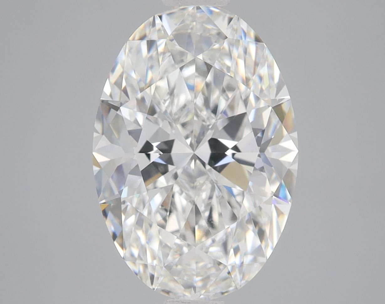 4.20 ct. oval Lab Grown Diamond front image