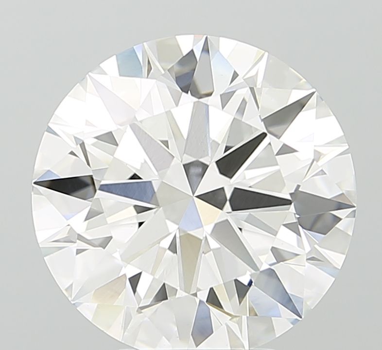5.55 ct. round Lab Grown Diamond front image